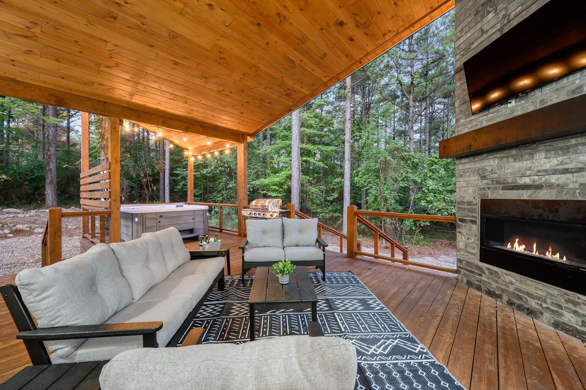 Two Knights Luxury Cabin Брокен-Боу Экстерьер фото